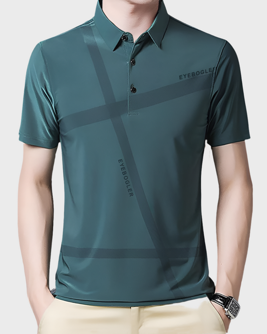 Men Half Sleeves Polo Neck T-shirt