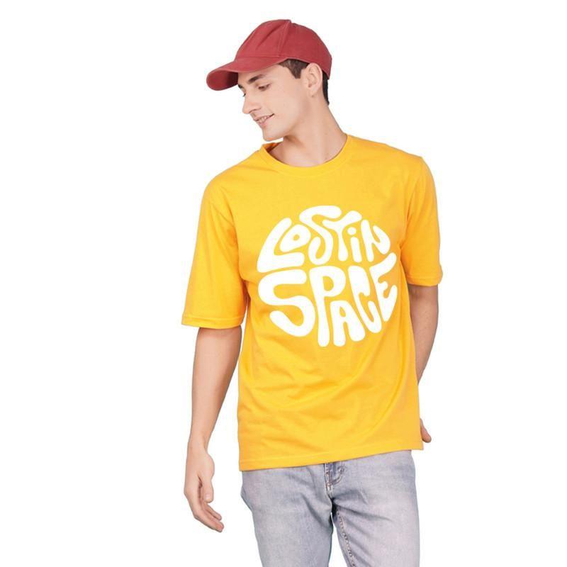 Men’s 100% Cotton Printed Half Sleeves Round Neck T-Shirt