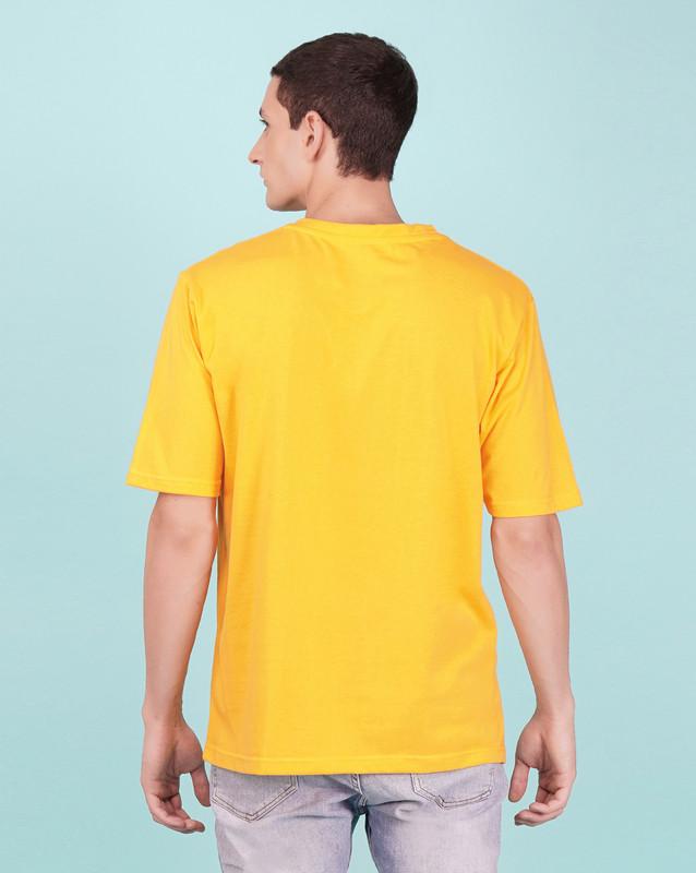 Men’s 100% Cotton Printed Half Sleeves Round Neck T-Shirt