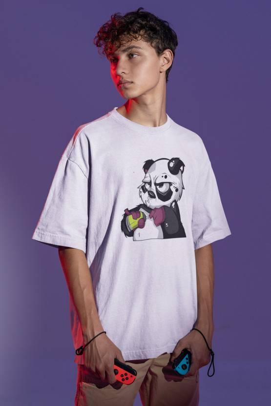 Men’s Cotton Blend Printed Half Sleeves Round Neck T-Shirt