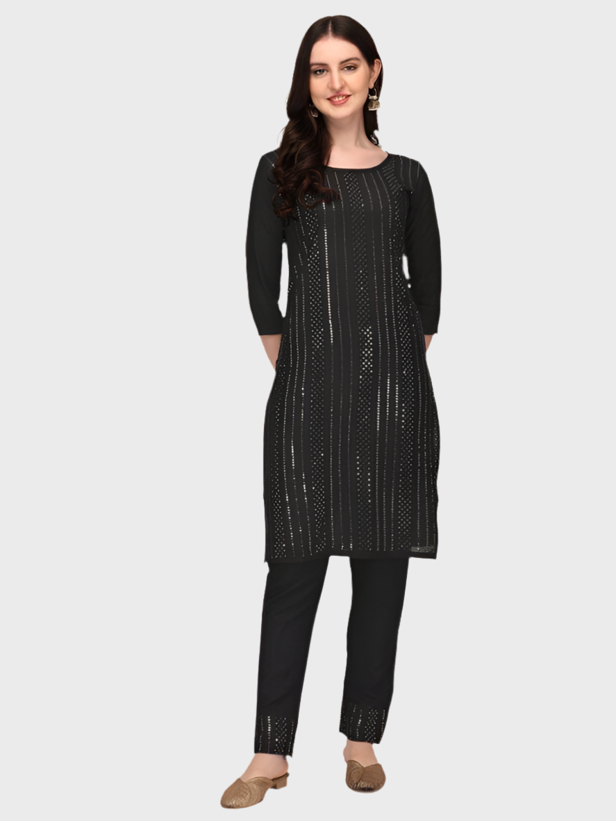 Women's Causal Printed Rayon Kurtis