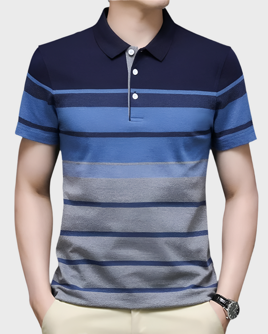 Men Half Sleeves Polo Neck T-shirt
